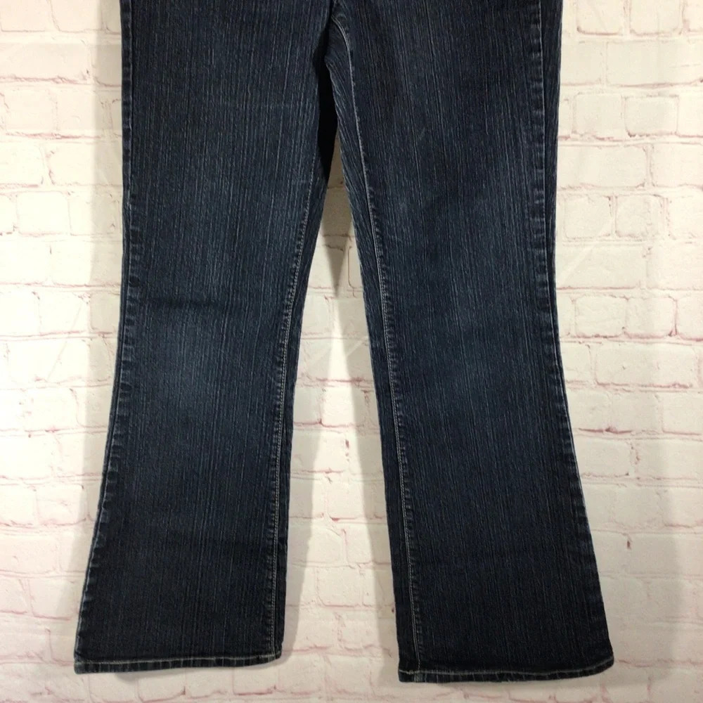 Calvin Klein Flare Denim Blue Jeans - Size 8 - Picture 3 of 10